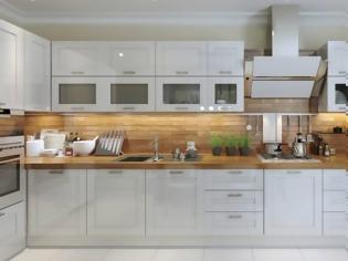 Φωτογραφία για 3 οικονομικοί τρόποι για να ανανεώσετε τα ντουλάπια της κουζίνας