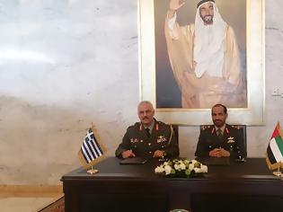 Φωτογραφία για Υπογραφή Προγράμματος Στρατιωτικής Συνεργασίας Ελλάδος - ΗΑΕ 2017