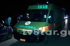 Πρώην αστυνομικός σε κρίσιμη κατάσταση μετά από τροχαίο. Λίγα μέτρα από το Κέντρο Υγείας περίμενε το ΕΚΑΒ από τη Λαμία