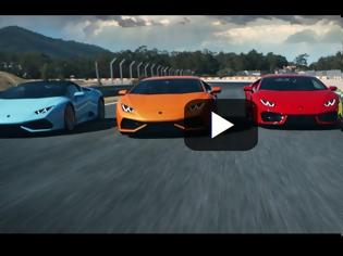 Φωτογραφία για Όλες οι εκδόσεις της Lamborghini Huracan ντριφτάρουν σε αυτό το video!
