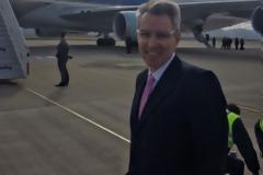 Ο Αμερικανός πρέσβης Τζέφρι Πάιατ κάνει διακοπές στην Κρήτη