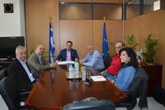 Η αναβάθμιση υπηρεσιών της ΔΙΕΞΟΔΟΥ το θέμα συνάντησης του Δημάρχου Αχαρνών με τον πρόεδρο του ΟΚΑΝΑ