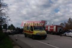 Στο Πανεπιστημιακό Νοσοκομείο Ρίου παραμένουν οι οδηγοί φορτηγού και Ι.Χ. - Θρήνος για τον 67χρονο νεκρό του αιματηρού τροχαίου στην Πατρών Πύργου