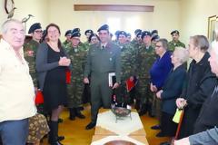 Εμφανίσεις της  χορωδίας του 9ου Συντάγματος σε σχολεία και γηροκομεία