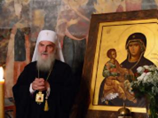 Φωτογραφία για 9374 - Ο Πατριάρχης της Σερβίας κ. Ειρηναίος στην Ιερά Μονή Χιλιανδαρίου. Θα προεξάρχει των εορταστικών εκδηλώσεων στην πανήγυρη του μοναστηριού.