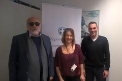 Ο Υπουργός Ναυτιλίας-Νησιωτικής Πολιτικής Παν. Κουρουμπλής στο γραφείο της Περιφέρειας Κρήτης στις Βρυξέλλες