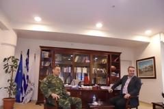 ΦΙΛΙΑΤΕΣ-Ο Διοικητής του Γ΄ Σώματος Στρατού,επισκέφθηκε το δημαρχείο