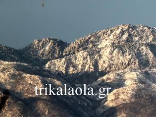 Φωτογραφία για ΔΕΙΤΕ πως φαίνονται σήμερα οι χιονισμένες βουνοκορφές Τρικάλων και Καρδίτσας