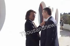 Ψινάκης και Τζιτζικώστας τα λένε έξω από το Βελλίδειο [video]