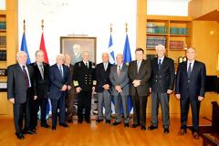 Επίσκεψη στο ΓΕΕΘΑ Επιτίμων Αρχηγών ΓΕΕΘΑ