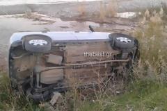 Πάτρα: Δείτε που κατέληξε όχημα το οποίο εξετράπη της πορείας του στο Ακταίο Ρίου και ανετράπη