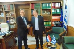 Επίσκεψη του Πρέσβη του Λουξεμβούργου στον Περιφερειάρχη Κρήτης