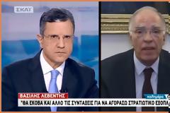 Λεβέντης: «Θα έκοβα και άλλα 200 ευρώ από τις συντάξεις για να εξοπλίσω τις ΕΔ» (ΒΙΝΤΕΟ)
