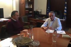 Συνάντηση του Δημάρχου Αχαρνών με τον Υπουργό Εσωτερικών