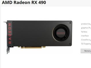 Φωτογραφία για Η 4K Ready AMD Radeon RX 490 online!
