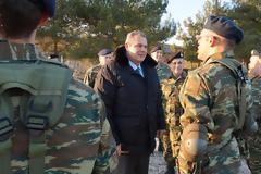 Έπαρση της σημαίας στο φυλάκιο Κήπων Έβρου παρουσία του Πάνου Καμμένου