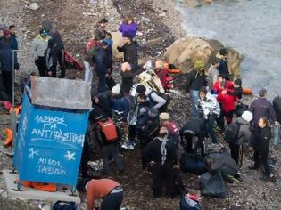 Φωτογραφία για Άφιξη 200 προσφύγων μέσα σε τρεις ώρες στη Μυτιλήνη