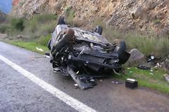 Τέσσερα θανατηφόρα και 3 σοβαρά τροχαία ατυχήματα στη Θεσσαλία