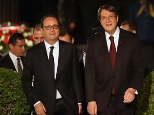 Φωτογραφία για Ο Γάλλος Πρόεδρος παρακάθεται σε συνομιλίες με τον Πρόεδρο Αναστασιάδη στο Προεδρικό