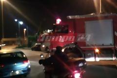 Πυρκαγιά σε λεωφορείο στην οδό Αθηνών - Κινητοποίηση σε Πυροσβεστική και Αστυνομία [photos]