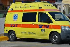 Καλές γιορτές με ένα ασθενοφόρο λιγότερο στο ν. Λάρισας