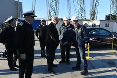 Επίσκεψη ΑΝΥΕΘΑ Δημήτρη Βίτσα στις εγκαταστάσεις των Ναυπηγείων ΕΝΑΕ και ΝΒΕΕ