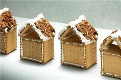 Χριστουγεννιάτικα σπιτάκια από μπισκότα πτι-μπερ!