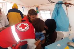 Ο E.E.Σ. συνεχίζει τον εμβολιασμό παιδιών προσφύγων στην Περιφέρεια Αττικής και τη Βόρειο Ελλάδα