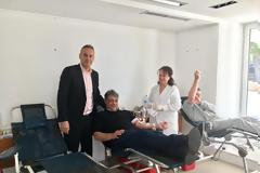 5η Εθελοντική αιμοδοσία στο Δήμος Γλυφάδας