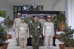 Επίσκεψη Αιγυπτίων Αξιωματικών στη Σχολή Μηχανικού