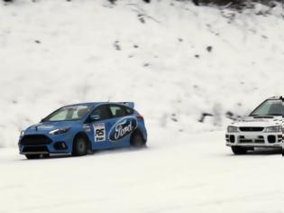 Φωτογραφία για Focus RS δρόμου vs αγωνιστικού Impreza στο χιόνι [video]
