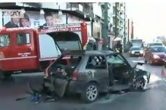 Καραμπόλα στη Συγγρού με έξι σοβαρά τραυματίες - Κυκλοφοριακό χάος