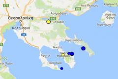 Σεισμός στη Θεσσαλονίκη - Στη Βόλβη το επίκεντρο