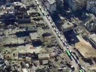Φωτογραφία για Αποχώρηση πολιτών και ανταρτών από το αιματοβαμμένο Χαλέπι