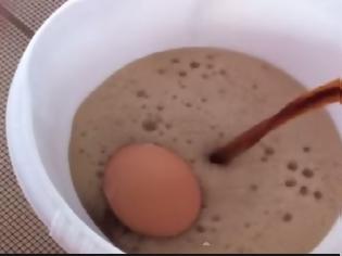 Φωτογραφία για ΑΠΙΣΤΕΥΤΟ: Για έναν ολόκληρο χρόνο άφησε ένα αυγό μέσα σε Coca Cola και… δείτε τι συνέβη! [video]