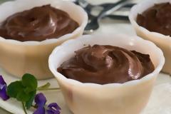 Μους σοκολάτας με τυρί κρέμα