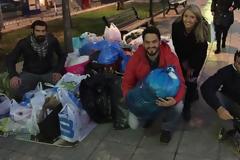 Λαμία: «Άστεγος για μια μέρα»