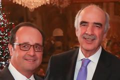 Ο Μεϊμαράκης μίλησε σε άπταιστα γαλλικά για τα εθνικά μας θέματα με τον Ολάντ