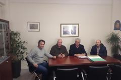 Συνάντηση των Έφεδρων Αξιωματικών με το Δήμαρχο Τεμπών