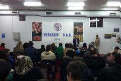 Συγκίνηση για τον Κ. Μαμουλάκη στην βράβευσή του από τον Ο.Α.Α.Η.