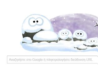 Φωτογραφία για Χειμερινό ηλιοστάσιο: Το Doodle της Google για την πρώτη ημέρα του χειμώνα