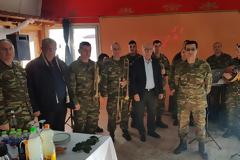 Επίσκεψη ΑΝΥΕΘΑ Δημήτρη Βίτσα στην 9η Μ/Π Ταξιαρχία στη Φλώρινα