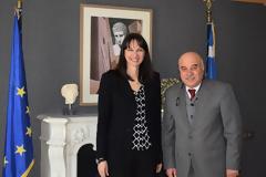 Συναντήσεις Έλ. Κουντουρά με πρέσβεις Τυνησίας και Τουρκίας