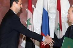 Πούτιν και Άσαντ αντάλλαξαν συγχαρητήρια και ευχαριστίες