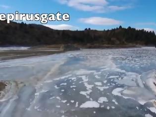 Φωτογραφία για Στην παγωμένη λίμνη πηγών Αώου στο Μέτσοβο