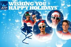 Τα αστέρια του τένις σας εύχονται καλές γιορτές
