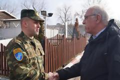 Επίσκεψη ΑΝΥΕΘΑ Δημήτρη Βίτσα στην Ελληνική Δύναμη Κοσσυφοπεδίου