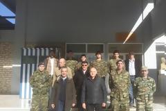 Επίσκεψη Εφέρδων Αξιωματικών Ιωαννίνων στο φυλάκιο Κακαβιάς