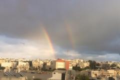 Ο ουρανός του Ηρακλείου … μεγαλούργησε - Εμφανίστηκε διπλό ουράνιο τόξο