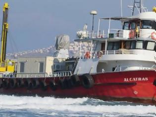 Φωτογραφία για Κάτι συμβαίνει...Το Τουρκικό πλοίο ALCATRAS προσάραξε έξω από την Κω